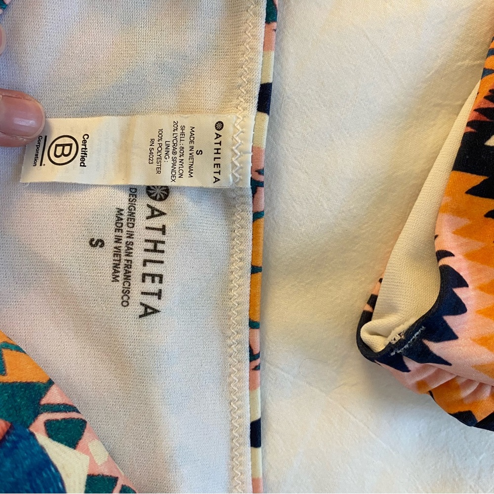Athleta Multicolor Geometric Bikini - image 3